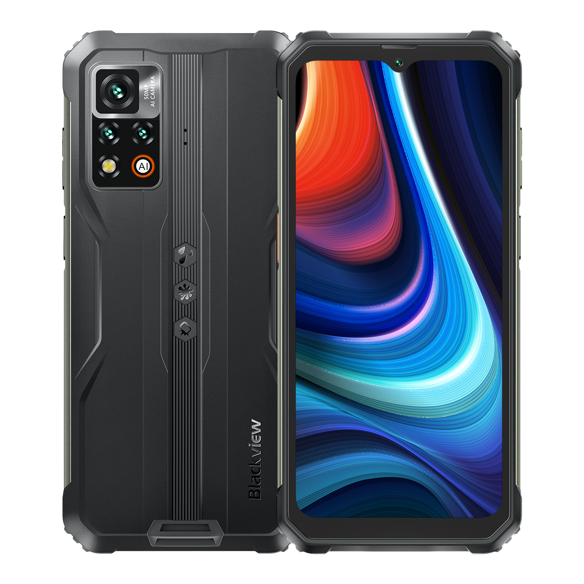 New Arrival Bv9200 Rugged Phone 50mp Camera 8gb+256gb Android 12 Helio G96 5000mah Battery Wireless Charging Blackview BV9200